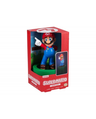 Lampara super mario forma mario 20 cm