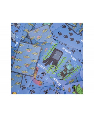 Baraja de cartas minecraft poker waterprooft