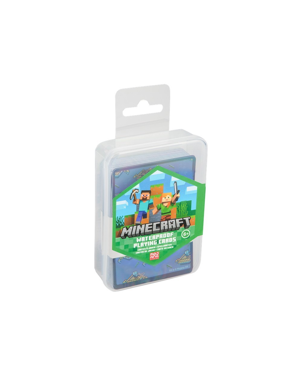 Baraja de cartas minecraft poker waterprooft