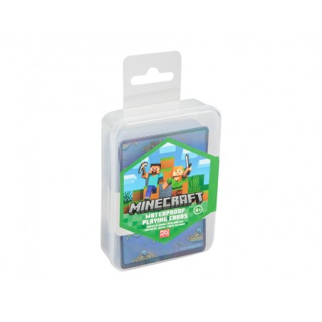 Baraja de cartas minecraft poker waterprooft