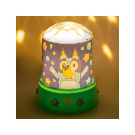 Lampara proyector de luz bluey