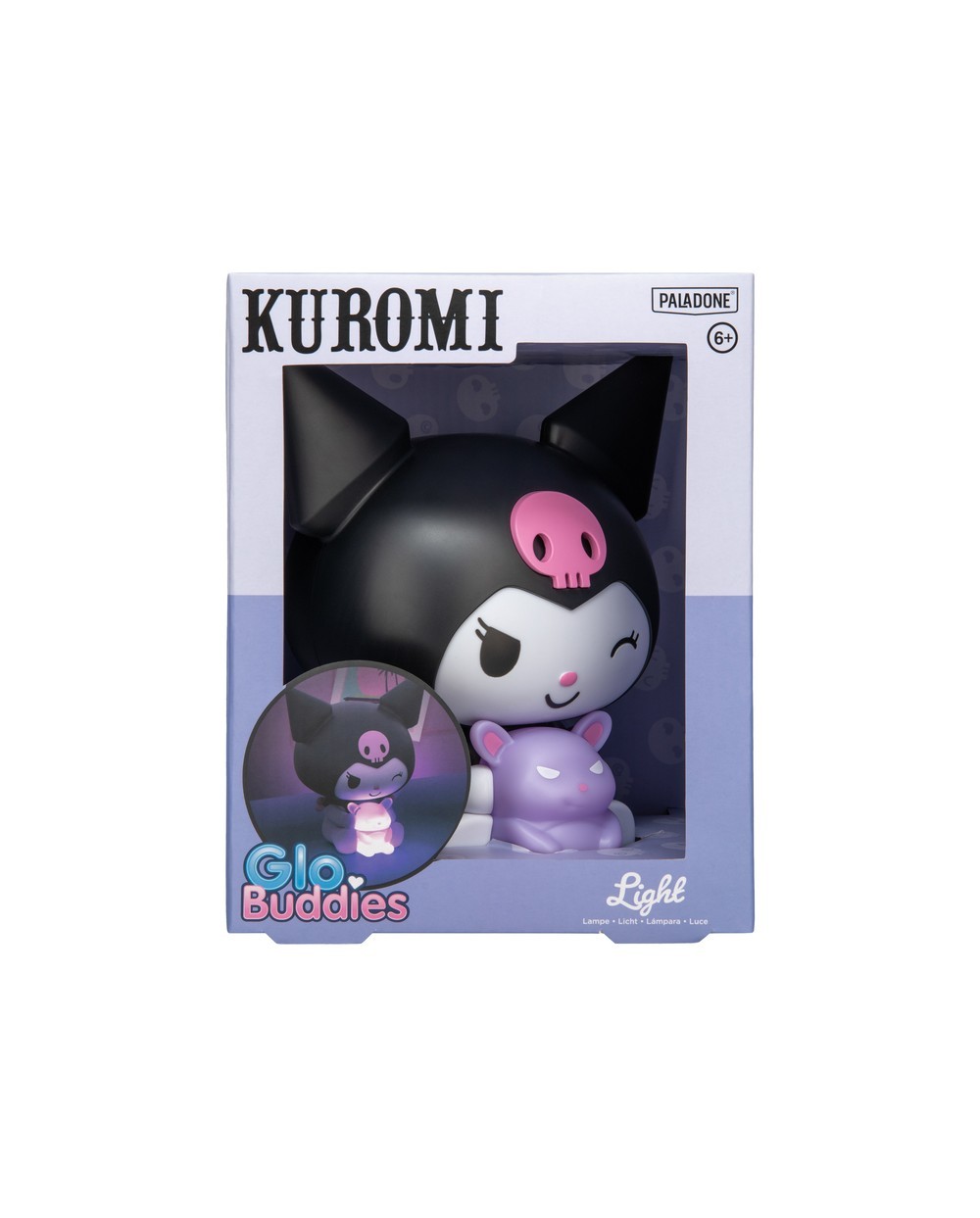 Lampara hello kitty forma kuromi 16cm