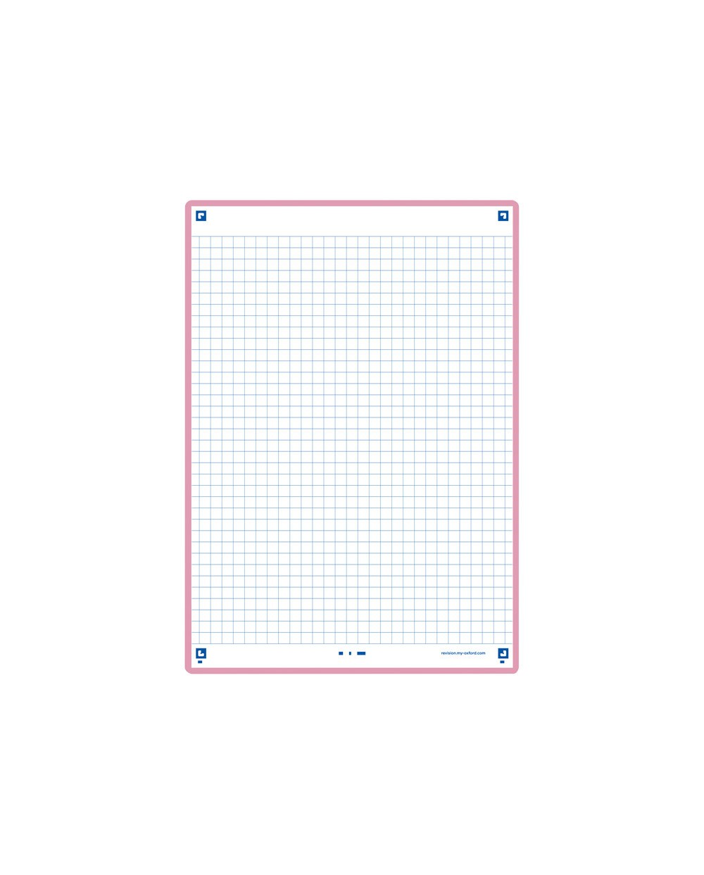 Ficha de revision oxford flashcards 20 148x210 mm 250 g cuadricula 5mm color rosa paquete de 30 unidades