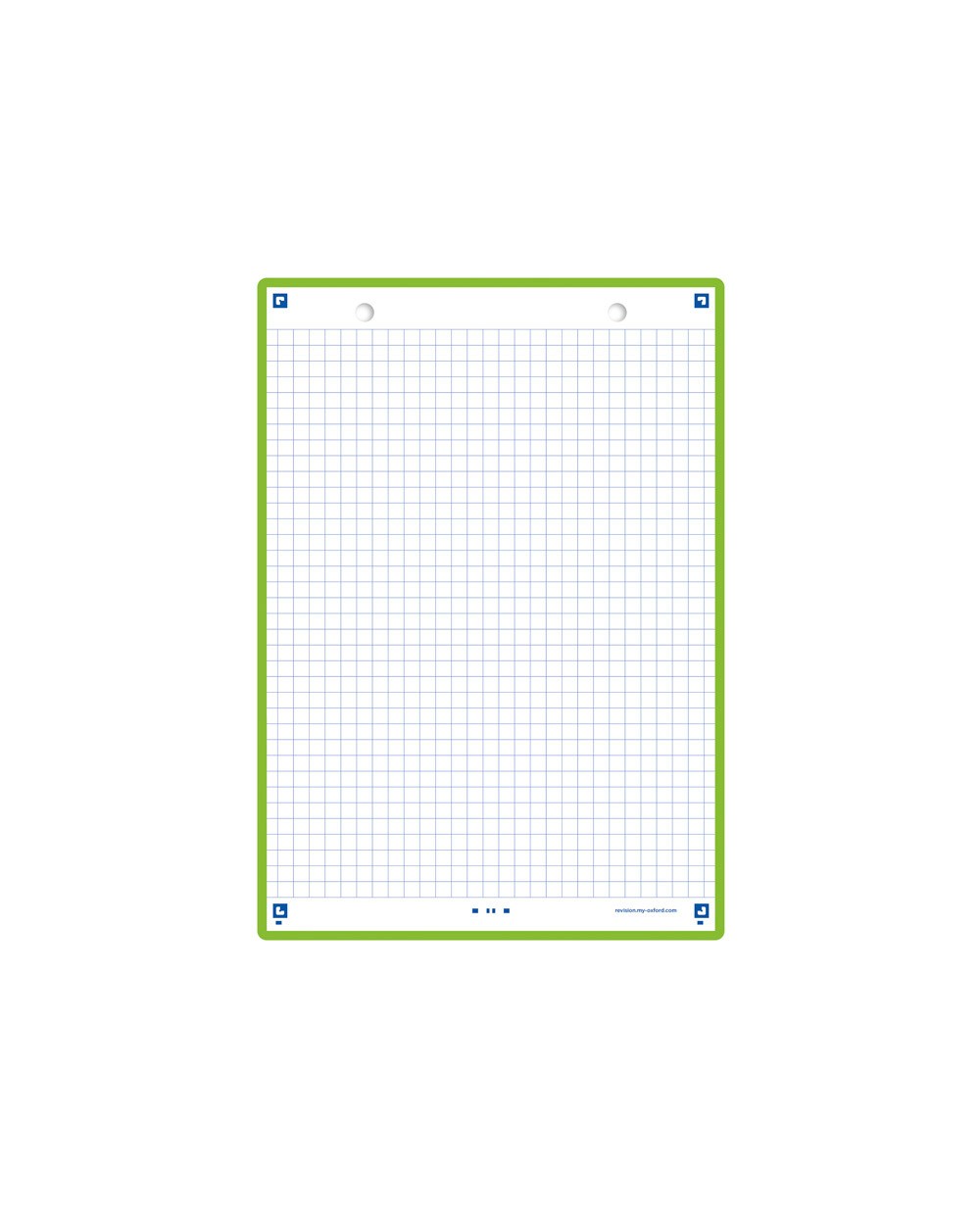 Ficha de revision oxford flashcards 20 148x210 mm 250 g cuadricula 5mm color verde menta paquete de 30 unidades