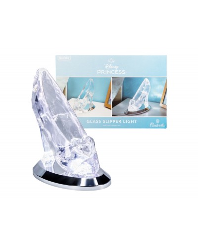 Lampara princesas disney forma zapato cenicienta 19 cm