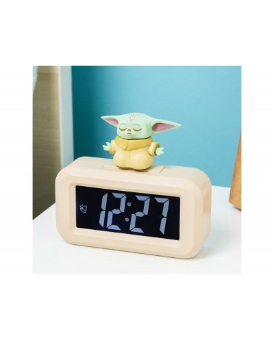 Despertador mandalorian lampara grogu