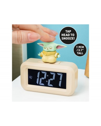 Despertador mandalorian lampara grogu