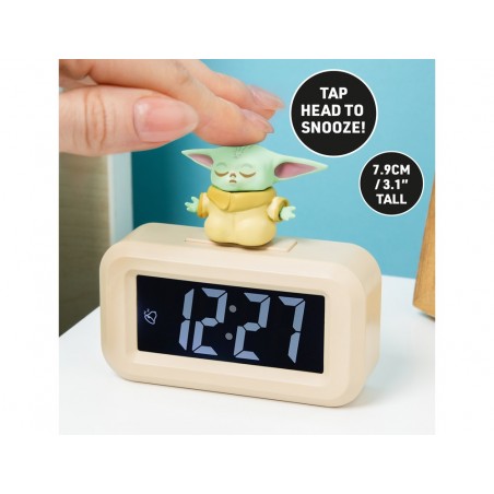 Despertador mandalorian lampara grogu