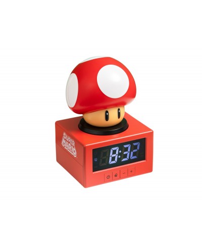 Despertador super mario lampara super mushroom