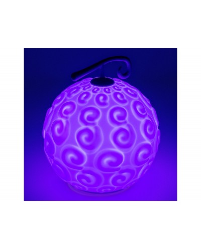 Lampara one piece silicona forma gum gum fruit