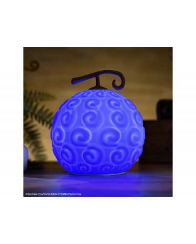 Lampara one piece silicona forma gum gum fruit