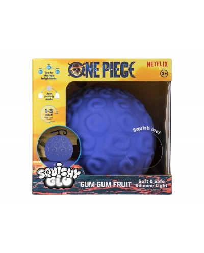 Lampara one piece silicona forma gum gum fruit