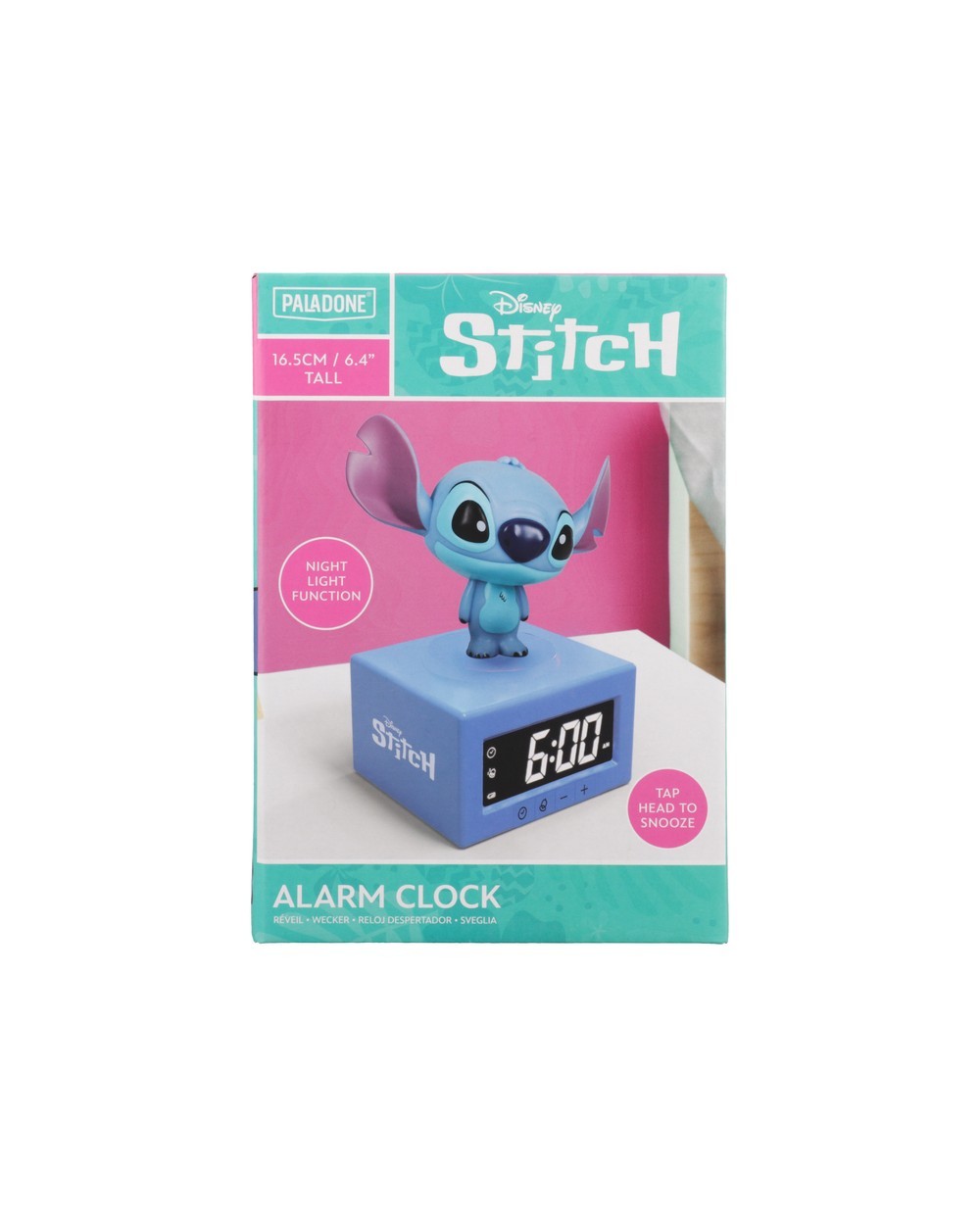 Despertador lampara lilo stitch