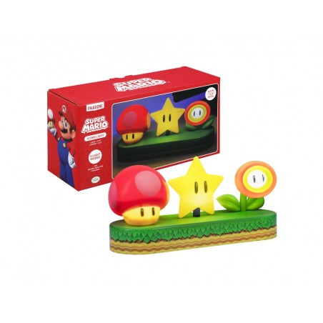 Lampara sobremesa super mario forma icons