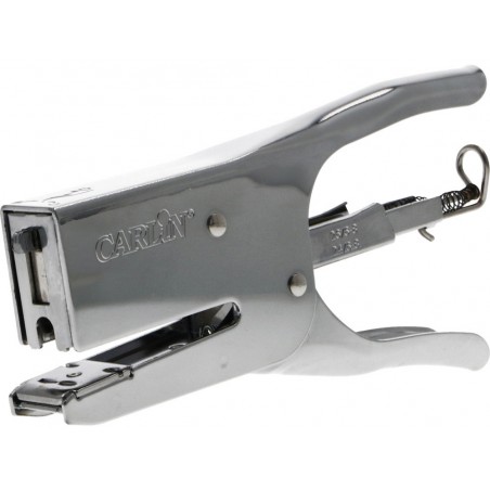 Grapadora carlin de tenaza capacidad 40 hojas usa grapas 24 6 26 6