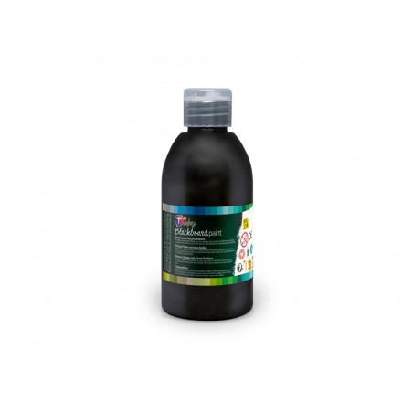 Pintura acrilica tcolors efecto pizarra negra base acrilica bote de 250 ml