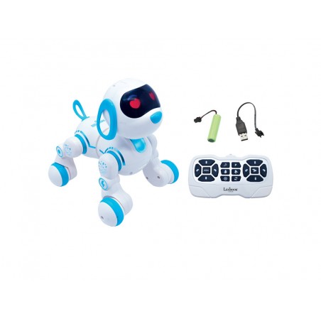 Robot inteligente lexibook perro puppy jr programable control gestual con mando a distancia