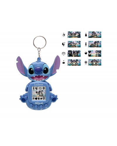 Mascota interactiva lexibook disney stitch my best e pantalla lcd con 8 categorias de juegos