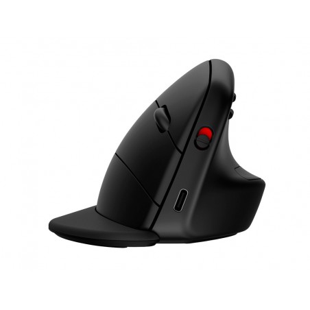 Raton hp 925 optico inalambrico ergo 6 botones 4000 ppp color negro