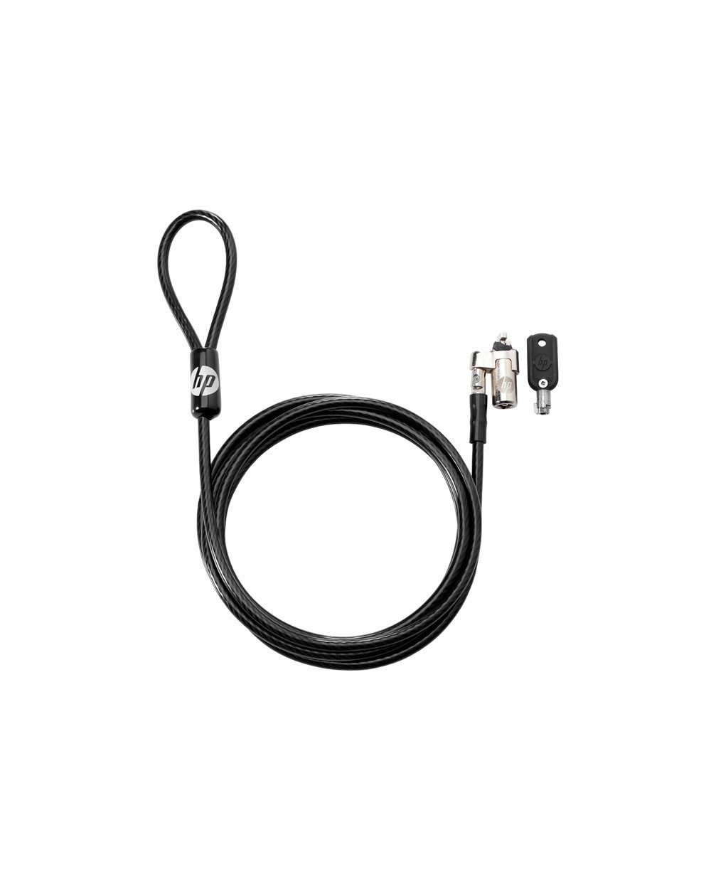 Candado de seguridad hp con llave para portatiles longitud 183 mt