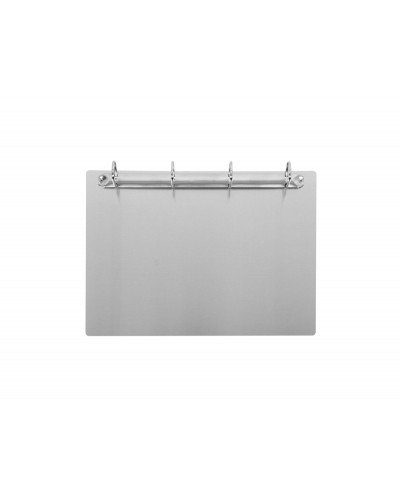 Soporte metalico magnetico djois aluminio 4 anillas 30 mm din a4 horizontal