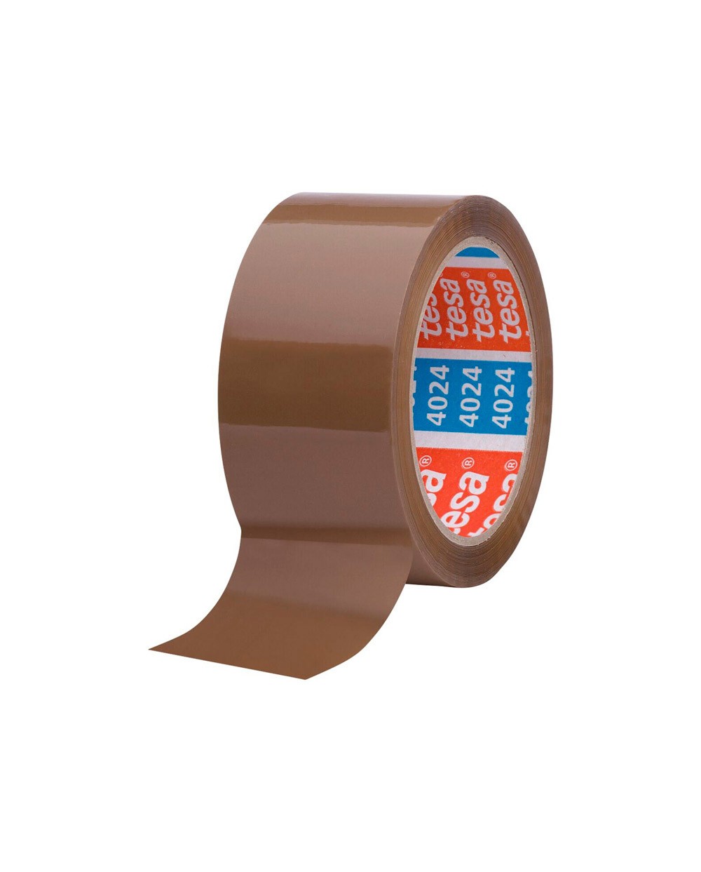 Cinta adhesiva tesa polipropileno marron 66 m x 50 mm para embalaje bajo ruido