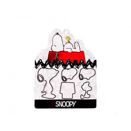 Clips mooving maw snoopy blister de 6 unidades