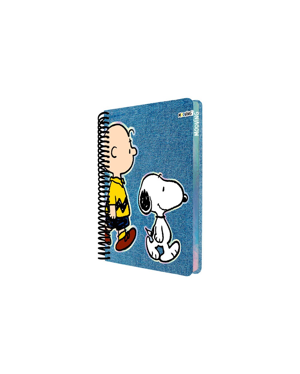 Cuaderno espiral mooving snoopy tapa dura din a4 96 hojas 90 g cuadro 5 mm