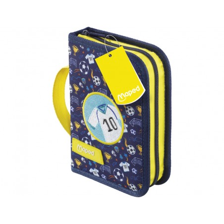 Plumier escolar maped sencillo futbol 31 piezas