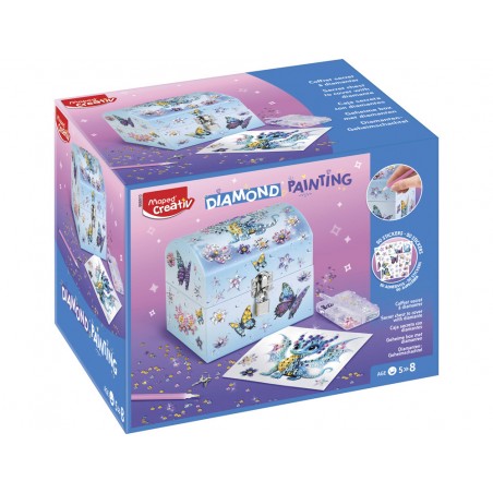 Cofre maped creativ diamond painting