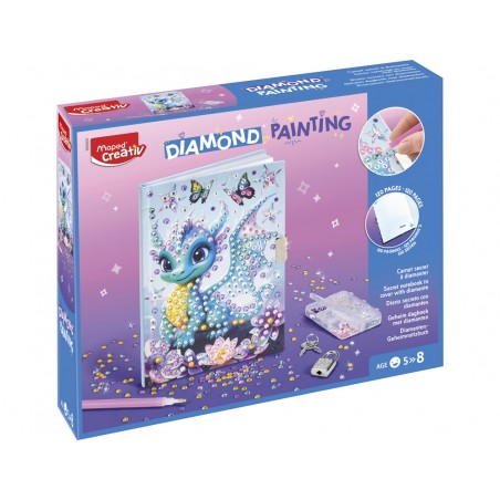 Diario maped creativ diamond painting