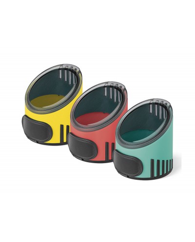 Sacapuntas staedtler norix metalico 82 mm con deposito 1 uso caja de 10 unidades colores surtidos