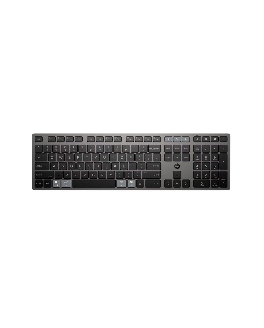Set teclado raton hp 725 inalambrico color negro