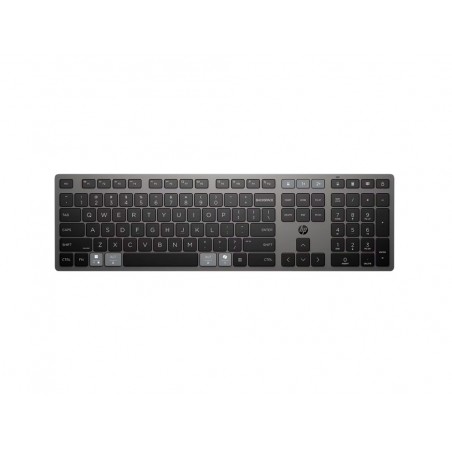Set teclado raton hp 725 inalambrico color negro