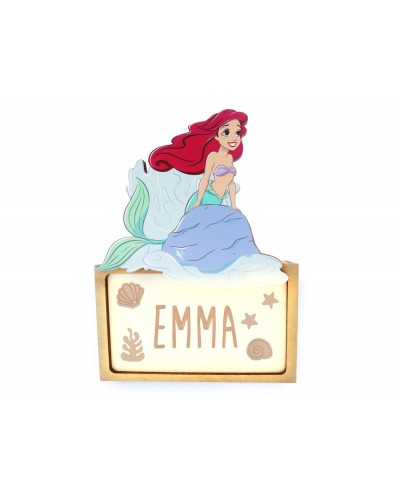 Lampara personalizable madera ariel