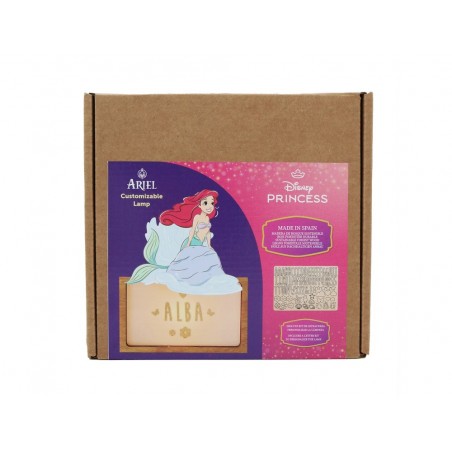 Lampara personalizable madera ariel