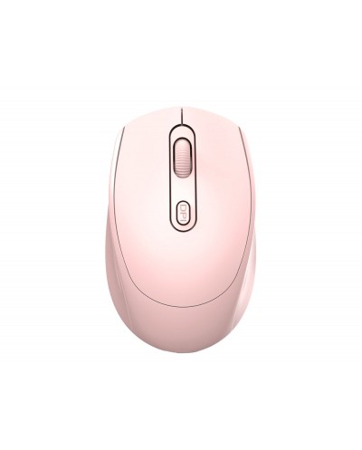 Raton q connect optico inalambrico dpi 800 1200 1600 receptor usb 24 ghz rosa