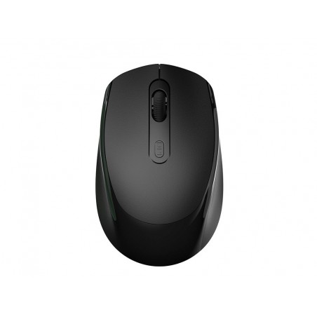Raton q connect optico inalambrico dpi 800 1200 1600 receptor usb 24 ghz negro
