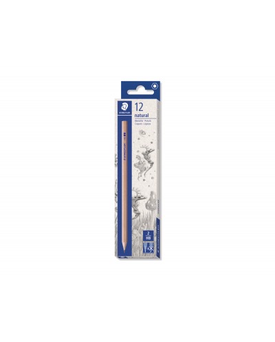 Lapices de grafito staedtler noris hb madera natural