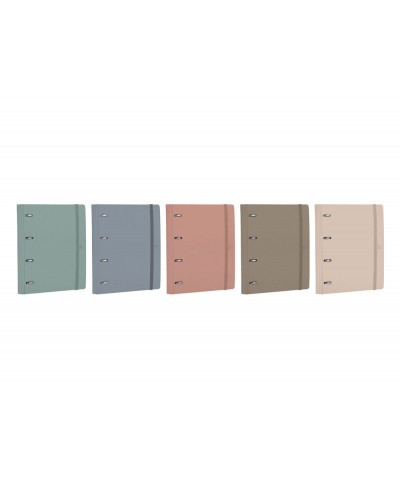 Carpeta anillas oxford europeanbinder forest din a4 con recambio cuadro 5mm