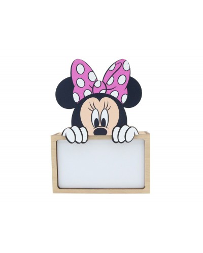 Lampara personalizable madera minnie