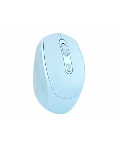 Raton q connect optico inalambrico dpi 800 1200 1600 receptor usb 24 ghz azul claro