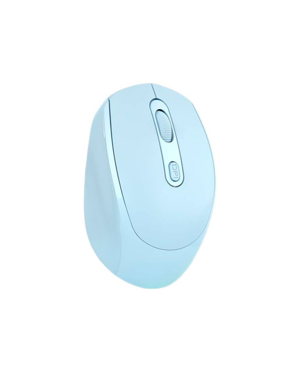 Raton q connect optico inalambrico dpi 800 1200 1600 receptor usb 24 ghz azul claro