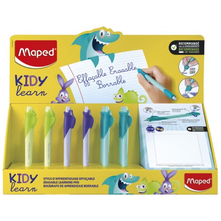 Boligrafo borrable maped kidy learn