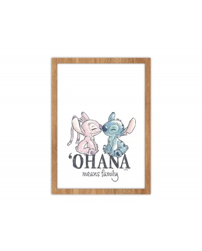 Marco luz led lilo stitch and angel