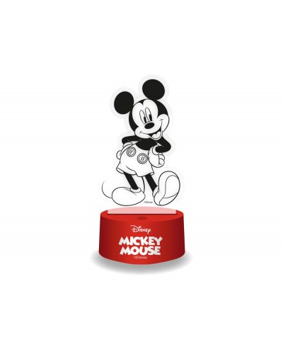 Lampara metacrilato disney rgb mickey