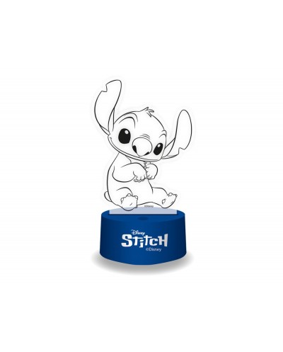 Lampara metacrilato lilo stitch rgb stitch
