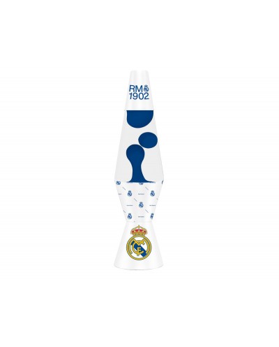 Lampara de lava real madrid cf