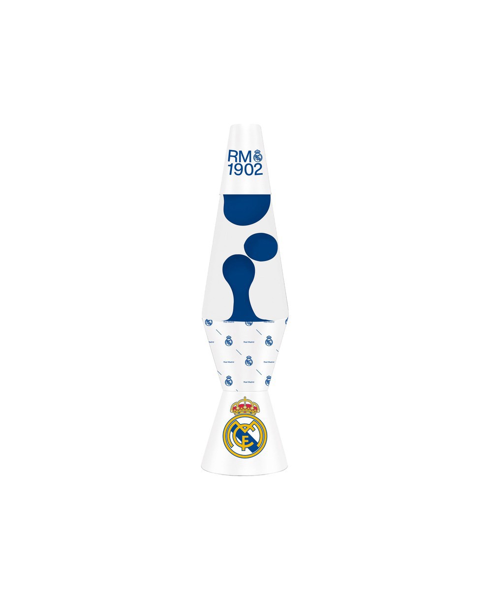 Lampara de lava real madrid cf
