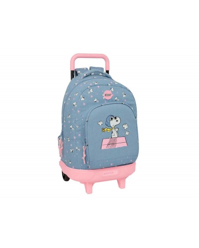 Mochila safta grande con ruedas compact extraible snoopy 450x330x220 mm